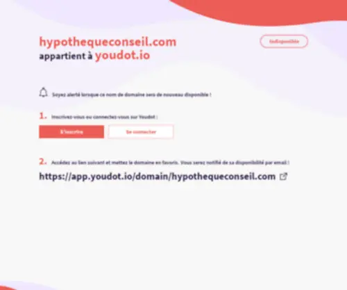 Hypothequeconseil.com(Hypothequeconseil) Screenshot