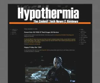 Hypothermia.us(The Coolest Tech News and Reviews) Screenshot