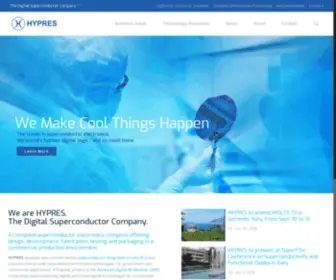 HYpres.com(Hypres, Inc) Screenshot