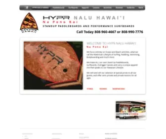 HYPrnalu.com(Hypr Nalu Hawaii) Screenshot