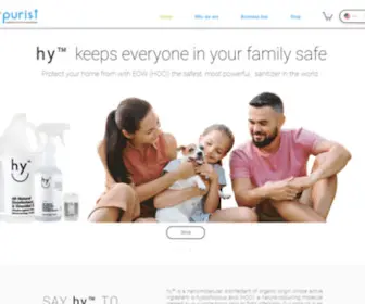 Hypurist.com(Hypochlorous Acid) Screenshot