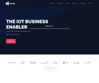 HYrde.io(The IoT Business Enabler) Screenshot