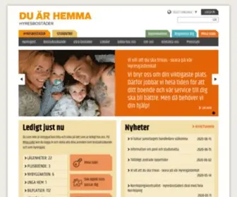 Hyresbostader.se(Hyresbostäder) Screenshot