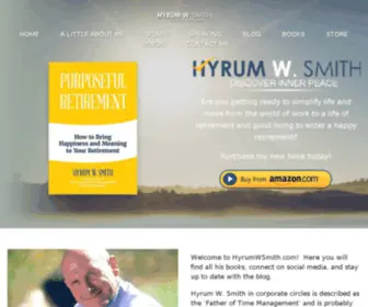 Hyrumwsmith.com(About) Screenshot