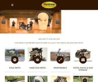 HYskore.com(Hyskore Professional Shooting Accessories) Screenshot