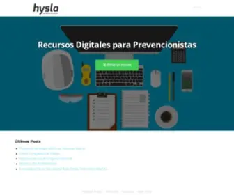 HYsla.com(Recursos de Prevención) Screenshot