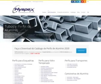 HYspex.com.br(Alumínio) Screenshot