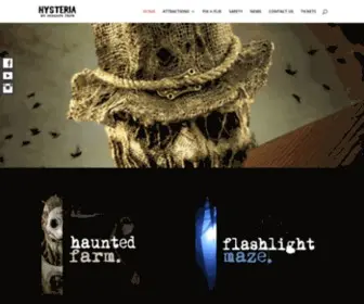 HYsteriadanvers.com(Salem Village Haunted Farm) Screenshot