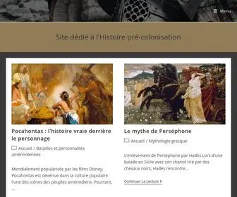 HYstorasia.com(Site dédié à l'Histoire pré) Screenshot