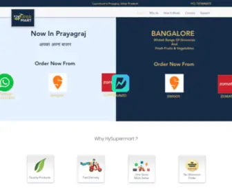 Hysupermart.in(F&V and FMCG) Screenshot