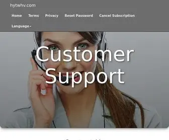 HYTWHV.com(Support Center) Screenshot