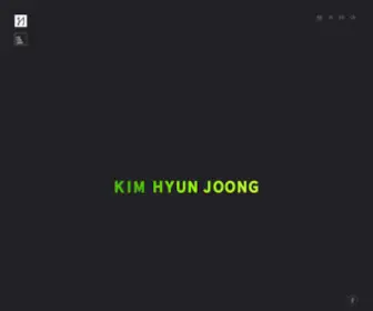 Hyun-Joong.com(KIM HYUN JOONG Official Web) Screenshot