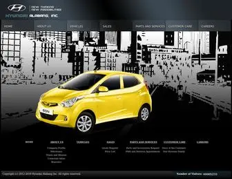 Hyundai-Alabang.com.ph(Hyundai Alabang Inc) Screenshot