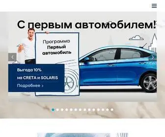 Hyundai-Avtofan.ru(Официальный сайт Хендай) Screenshot