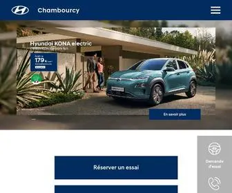 Hyundai-Chambourcy.fr(Bienvenue chez votre distributeur Hyundai CHAMBOURCY: Vente) Screenshot