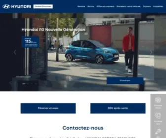 Hyundai-Corbeilessonnes.fr(Trouver un distributeur Hyundai I Carte des distributeurs Hyundai français) Screenshot