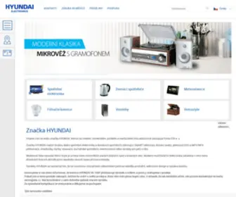 Hyundai-Electronics.cz(Hyundai) Screenshot