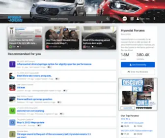 Hyundai-Forums.com(Hyundai Forum) Screenshot
