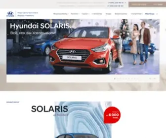 Hyundai-Krasnoyarsk.ru(Официальный сайт Hyundai) Screenshot