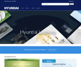 Hyundai-Lighting.com.mk(Hyundai Lighting) Screenshot