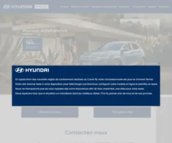 Hyundai-Saintmaximin.fr(Bienvenue chez votre distributeur Hyundai SAINT MAXIMIN: Vente) Screenshot