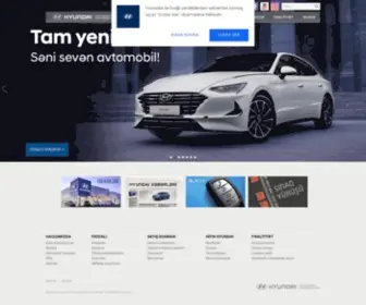 Hyundai.az(N r) Screenshot