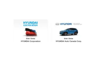 Hyundai.ca(Hyundai) Screenshot