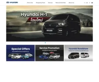 Hyundai.co.th(Hyundai Thailand) Screenshot