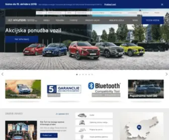 Hyundai.si(Hyundai Avto Trade) Screenshot