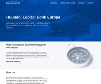 Hyundaicapitalbank.eu(Hyundai Capital) Screenshot