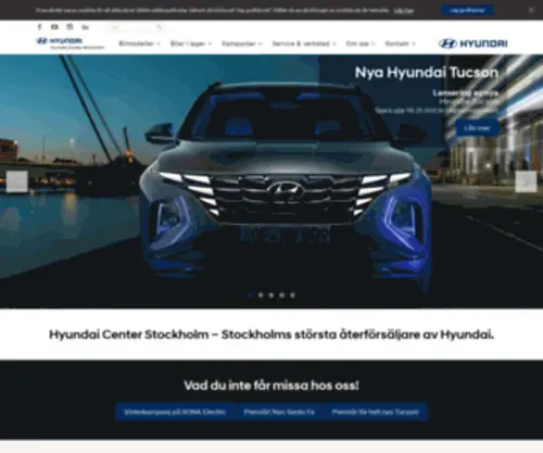 Hyundaicenterstockholm.se(Hyundaicenterstockholm) Screenshot