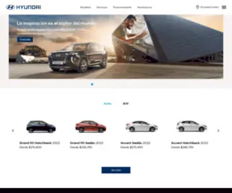 Hyundaicontry.mx(Autos y Camionetas Nuevos y Seminuevos) Screenshot