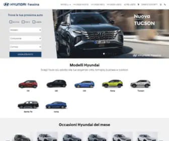 Hyundaifassina.com(Hyundai Gruppo Fassina) Screenshot