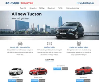 Hyundaigialai.com.vn(Hyundai Gia Lai) Screenshot