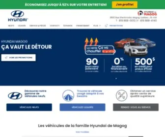 Hyundaimagog.com(Hyundai Magog) Screenshot