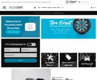 Hyundainewbraunfels.com Screenshot