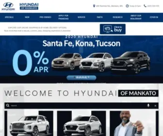 Hyundaiofmankato.com(Hyundai of Mankato) Screenshot