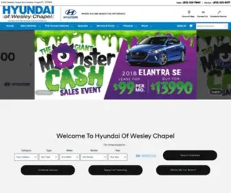 Hyundaiofwesleychapel.com Screenshot