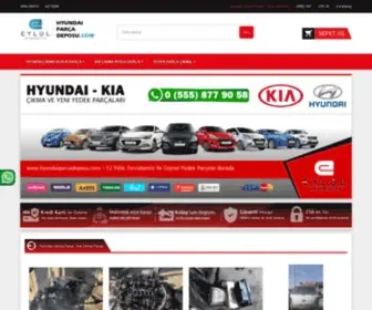 Hyundaiparcadeposu.com(Hyundai Çıkma Parça) Screenshot