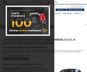 Hyundaipresident.com(Groupe Hyundai Gabriel Ouest) Screenshot