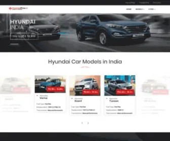 Hyundaiprice.in(Hyundai Cars in India) Screenshot