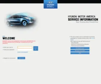 Hyundaitechinfo.com(Hyundai Service Website) Screenshot