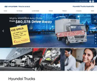 Hyundaitrucksaus.com.au(Hyundaitrucksaus) Screenshot