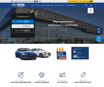 Hyundaivaudreuil.com(Voitures Hyundai neuves et usagées à vendre) Screenshot