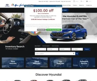 Hyundaivictoria.com(Mac Haik Hyundai) Screenshot