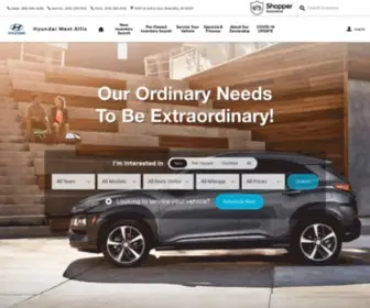 Hyundaiwestallis.com(Hyundai West Allis) Screenshot
