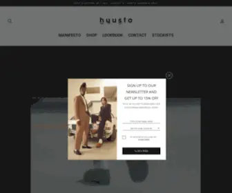 Hyusto.com(The Post Sneaker Company) Screenshot