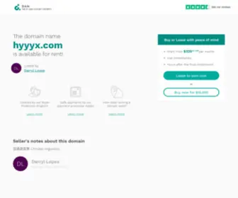 HYYYX.com(杨裕兴) Screenshot