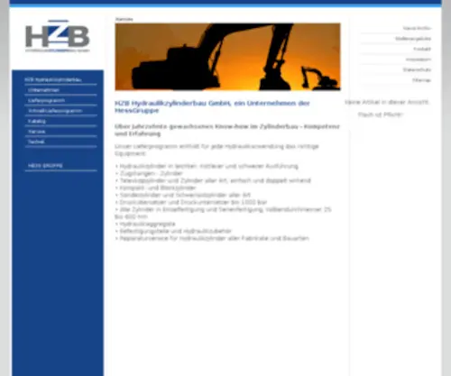 HZB-GMBH.de(HZB GMBH) Screenshot