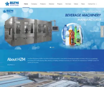 HZmmachinery.com(Huazhen Machinery (HZM) Co) Screenshot